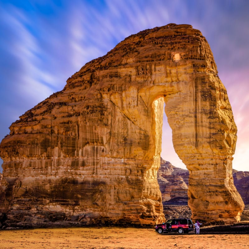 Elephant Rock - Wave - Saudi Arabia